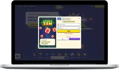 Gamblezen slots on desktop