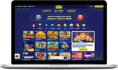Gamblezen welcome offer on desktop